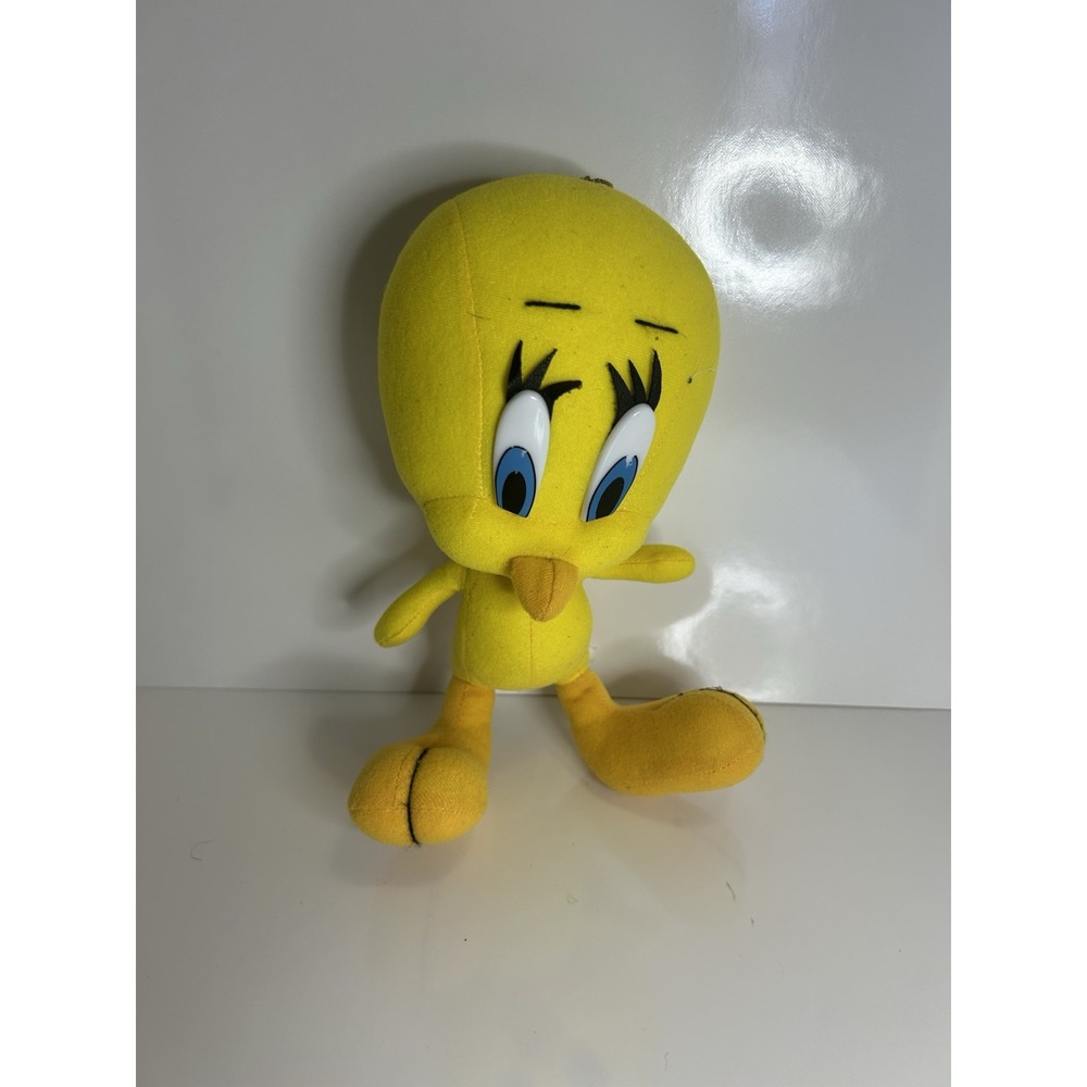 Vintage‎ 1997 Ace Looney Tunes Tweety Bird Plush Yellow 9" Stuffed Toy w/Tags